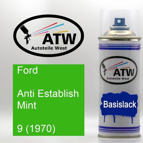 Ford, Anti Establish Mint, 9 (1970): 400ml Sprühdose, von ATW Autoteile West.